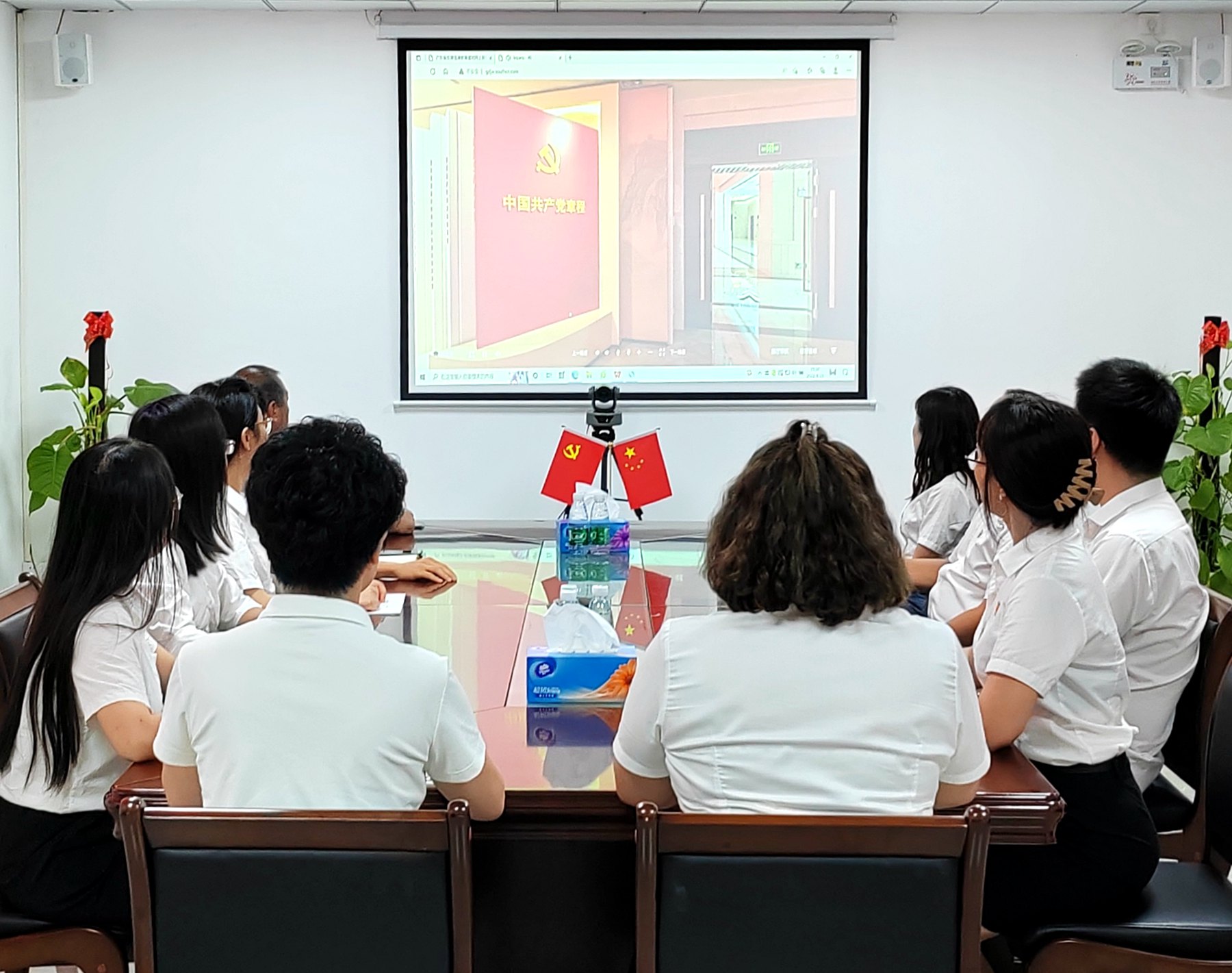 基礎(chǔ)工程分公司黨支部開展省反腐倡廉教育基地網(wǎng)上展廳參觀活動2.jpg