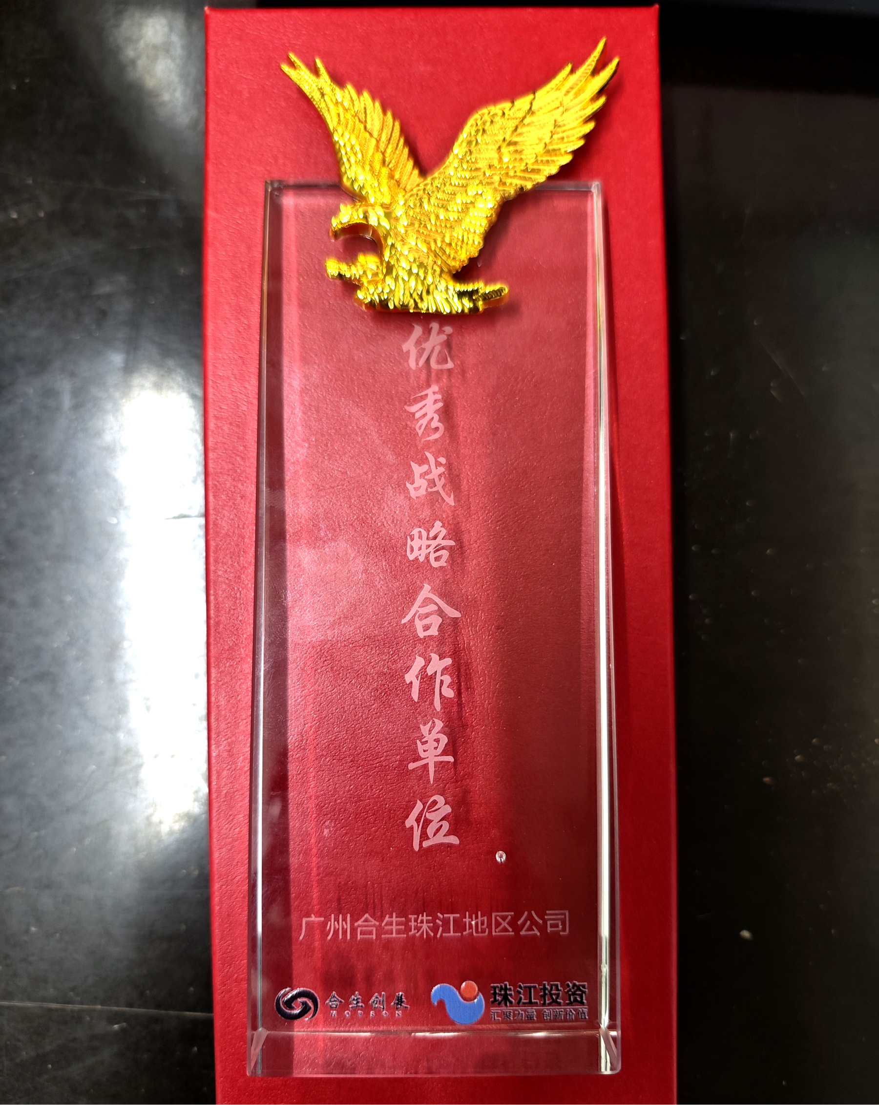喜訊！二〇二隊(duì)（花都分公司）榮獲“優(yōu)秀戰(zhàn)略合作單位”榮譽(yù)稱號(hào)_副本.jpg